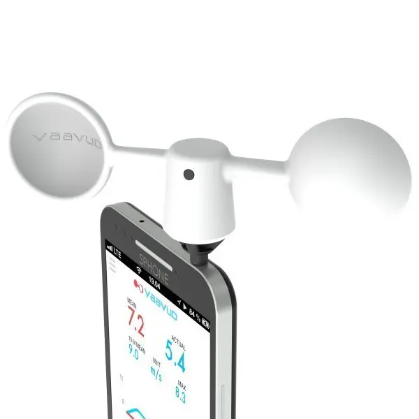Anemómetro para Smartphone