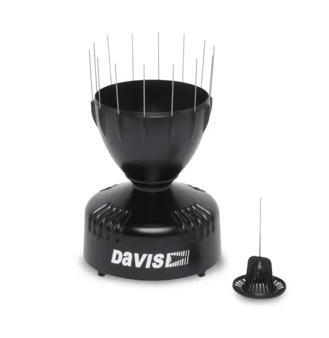 Pluviómetro para Davis Pro 2 con AeroCone y soporte para mástil